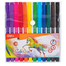 Deli Washable 12 Color Felt Pen image