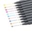 Deli Fineliner Pen Chukchi Fine Line Drawing Pen Fineliner Color Pens Set 0.38mm Colored Point Markers Pack of 10 Assorted Colors 1 pack image