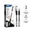 Deli Gel Pen Black 0.5 mm 12 Pcs image