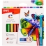 Deli Plastic Crayon 12 Colors image