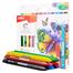 Deli Plastic Crayon 12 Colors image