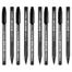 Deli Simple Anti slip Ball Pen Black 10 Pcs image