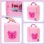 Deluxe Bedroom Girl's Play House Toys Pink Portable Carry Case With Doll House Furniture and Many more Interesting Toys for Girl image