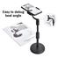 Desktop Mobile Phone Holder Stand 360 Rotate For Live Streaming Shoot Youtube Tiktok Video Round Base Smartphone image