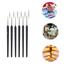 Detail Fine Tip Paint Brushes Set With Ergonomic Handle Suitable For Acrylic Painting image