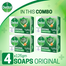 Dettol Soap 125 gm Original Quad Pack (125 gm X 4) image