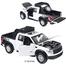 Diecast 1:32 Toy Vehicles Ford F-150 Svt Raptor Metal Car Model With Sound andLight Alloy Vehicles Perfect Gift -White image