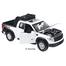 Diecast 1:32 Toy Vehicles Ford F-150 Svt Raptor Metal Car Model With Sound andLight Alloy Vehicles Perfect Gift -White image