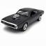 Diecast Mini Auto 1:32 Dodge Charger The Fast And The Furious Alloy Car Models Kids Toys For Children Classic Metal Cars Black image