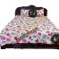 Digital Home Tex Cotton 8.5/7.5 Feet Double Size Bedsheet With Two Pillow Covers image
