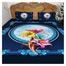 Digital Home Tex Cotton Fabric 7/8ft Large Size 1 Bed Sheet and 2 Pillow Covers image