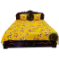Digital Home Tex Cotton Fabric Multicolor King Size Bedsheet with Two Matching Pillow Covers image