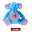 Dimpy Stuff Premium Sitting Elephant Soft Toy 46cm image