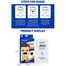 Disunie Men's Deep Cleansing Bamboo Charcoal Blackhead Nose Pore 10 Pcs image