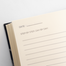 Do Not Lose Hope nor be Sad Gold Foiled Notebook image