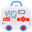 Doctor Set Toy Play Set For Kids With Wheels (008-918A) image