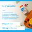 Doctor's Best L-Tyrosine 500 mg 120 Veggie Capsules image
