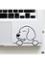 DDecorator Dog Pawing Laptop Sticker image
