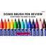 Doms Brush Pen Set 14 colour 1 set image