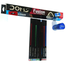 Doms Fusion X-Tra Super Dark Pencils - 10pcs With Free 1 Eraser 1 Sharpner image