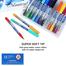 Doms Non-Toxic Brush Pen 14 Assorted Shades Plus 1 Set Painting Kit Combo Pak image