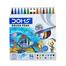 Doms Non-Toxic Brush Pen 14 Assorted Shades Plus 1 Set Painting Kit Combo Pak image