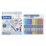 Doms Super Soft Tip Pastel Shades Brush Pen Set | 12 Pastel Shades 1 Silver Shade 1 Blender image