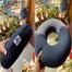 Donut Orthopedic High-Density Seat Cushion (multicolor). image