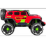 Dorothy MDX-900 Electric Ride-on Car for Kids With Remote Control Red image