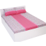Doubel King Size - Bed Sheet Set with Matching Two Pillow Covers image