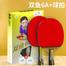 Double Fish 6A-C Table Tennis Bat / Racket 1 piece image