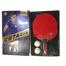 Double Fish 7 AC Table Tennis Rackets - Red image