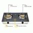 Double Glass Auto Gas Stove 27 Gr Lpg image