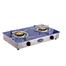 Topper Double Glass Auto Gas Stove LPG Blueberry image