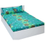 Double King Size Bed Sheet Set With Matching Two Pillow Covers image