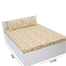 Double King Size - Bed Sheet Set with Matching Two Pillow Covers image