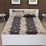 Double King Size Flat Bed Sheet Set 7.5 By 8.5 Feet With Two Pillow Covers image