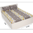 Double King Size Flat Bed Sheet Set 7.5 By 8.5 Feet With Two Pillow Covers image
