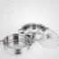 Double Layers Stainless Steel Cooker With Glass Lid image