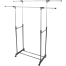 Double Pole Cloth Rack – Heavy-Duty, Adjustable and Space-Saving For Home, Laundry and Bedroom Use image
