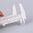 Double Scale Plastic Slide Vernier Caliper 0-150mm– White Color image