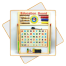 Double Sided Educational Multipurpose Writing Board Midiam image