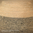 Doughnut Brown and Black Sturdy Jute Basket image