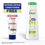 Dove Shampoo Environmental Defense 340 Ml Conditioner Free image