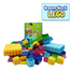 Dream Block Play And Learn Educational Building Set | Train Blocks For Kids - 140 Pcs | Engaging And Creative Building Experience For Children image