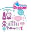 Dream Dresser 8315 Girls Pretend Play Dressing Table 27 pcs image