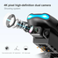 Drone E99 Full Hd Dual Camera With Bag Drone Camera Camera Drone Mini Drone image