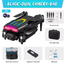 Drone F199 RC 4K Professionnel Avec Caméra Triple HD Grand Angle, Hélicoptère RC Pliable, WIFI FPV, Prend en Charge l'Avion, Nouveau K750FA image