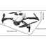 Drone J6 PRO V2 Brushless Motor, Hd Electric Adjustable Aerial Photography Obstacle Avoidance Colour Multi-Drone/P18 PRO V.2 Drone with WIFI Professional 4K Camera FPV Quadcopter image