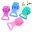 Dual Sided Body Washing Silicone Bath Belt - 1 Pcs image